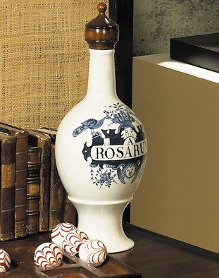 Бутыль с деревянной пробкой Authentic Models Apothecary Bottle 'Rosarum'