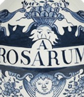 Бутыль с деревянной пробкой Authentic Models Apothecary Bottle 'Rosarum'