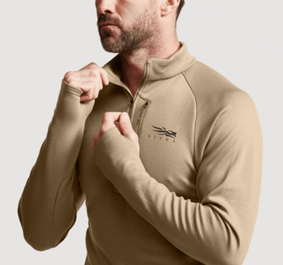 Термокофта Sitka Gear Core Merino 330 Half-zip