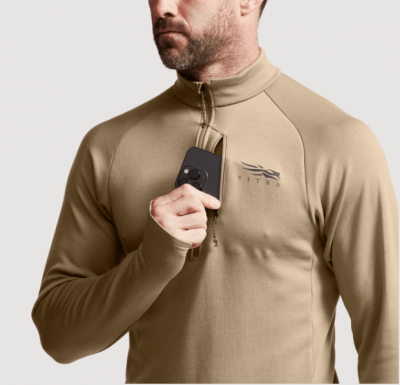 Термокофта Sitka Gear Core Merino 330 Half-zip