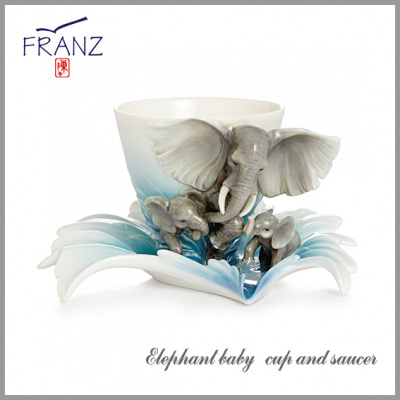 Ложка чайная Franz Elephant, размер 12,4 см