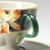 Чайная пара с ложечкой Franz, Великолепная Каттлея - королева орхидей