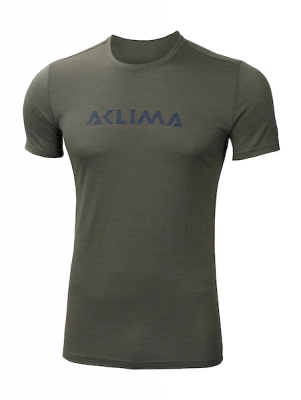 Термофутболка Aclima LOGO Light Wool   (103100, M, Зеленый рейнджер)