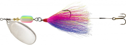 Блесна Mepps Trolling Rig (TR5ST S-BPY, , Silver blade, blue/pink/yellow)