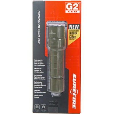 Фонарь Surefire G2 LED Flashlight (Black)