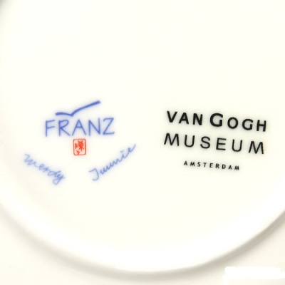 Чайная пара: чашка и блюдце Franz Van Gogh Almond Flower 